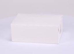[953PB-250] 9x5x3" Waxed Box White Patty Burger