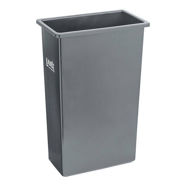 [FG354060GRAY-EA-SPEC] Slim Jim Gray Trash Can 23 Gal