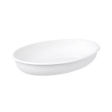 [L065] Bowl Large Oval Burrito Bagasse Compostable