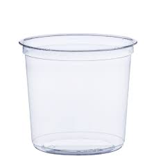 24 oz Bare Clear Deli Container RPET