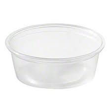 1.5 oz Souffle Portion Cup Plastic PP