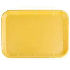 Foam Tray 1014 Yellow 14x9.75x.75"