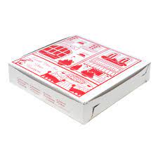 10x10x2" Pizza Box Clay Printed Closeout