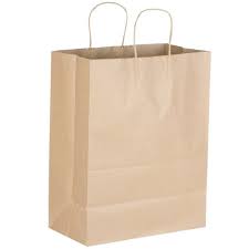13x7x17" Mart Bag Kraft Shopping Handle Large