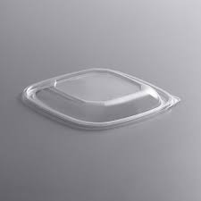 24-48 oz Clear Dome Lid Square PET Closeout