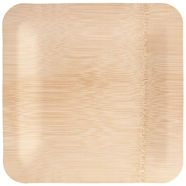 10" Palm Leaf Plate Square Compostable