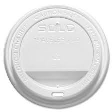 Lid Solo Dome White for Hot Paper Cups TLP316-0007
