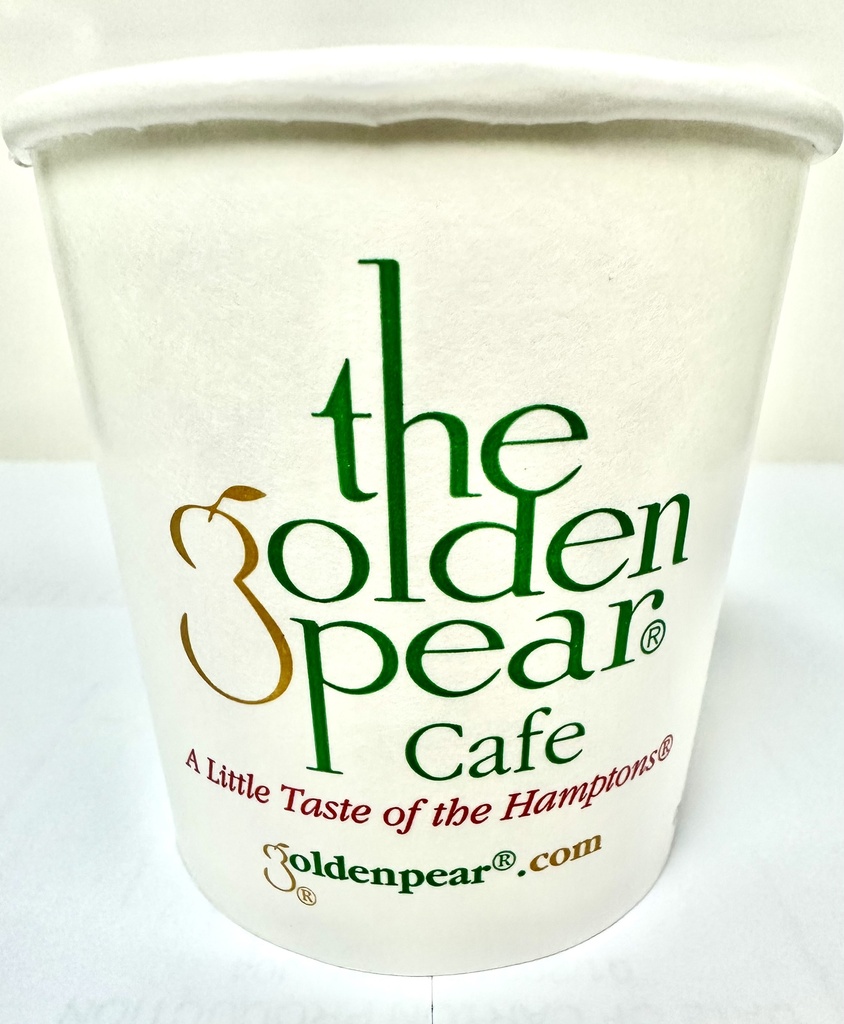 16 oz Paper Soup Cup Golden Pear Print