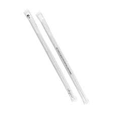 6" Black Agave Straw Wrapped