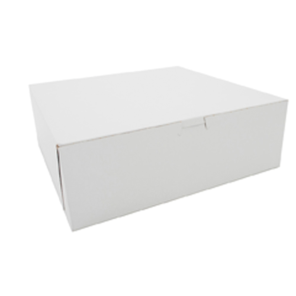 12x12x5.5" Cake Box White Clay