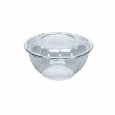 24 oz Clear Swirl Bowl Combo PET
