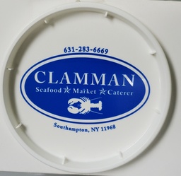 [CLAMMANLID] Lid Heavy Clam Man White 1532 V Series