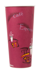 [424SIN] 24 oz Hot Cup Paper Bistro Solo