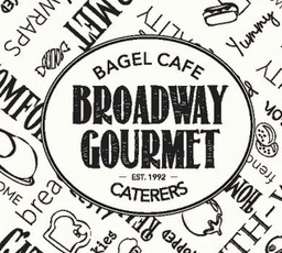 [15MF-BROADWAY] 15" MF Roll Paper Broadway Gourmet Print