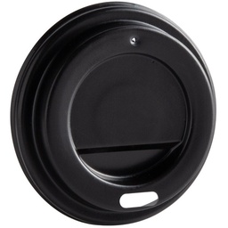 [Z-4-HOTDOME-BLK-SPEC] 4 oz Black Hot Paper Cup Dome Lid