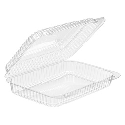 [SLP30] 9.4x6.8x2.2" Hinged Clear Container