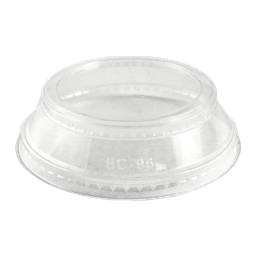 [CPL-CS-12SH-SPEC] Lid PLA Portion Cup Holder 9Q - 24 oz Clear