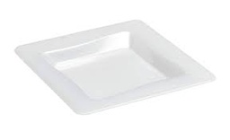 [EMI-619W-SPEC] 3" .5 oz Square White Abyss Dish