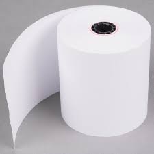 [3ADDROLL-30] 3"x165' 1 Ply Bond Paper Rolls 1300SP