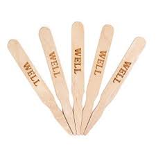 [RP145WE-SPEC] Steak Marker Wood Well Done Meat