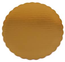 [10GOLD] 10" Cake Circle Gold