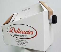 [ROSLYN BOX] 96 oz Coffee Box Delicacies Print