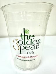 [GC16GP] 16 oz Clear PLA Cup Golden Pear Print
