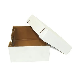 [CORCB12126] Cake Box 12x12x6" 2 pc Corrugated