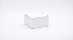 [774CB] 7x7x4" Cake Box White Clay