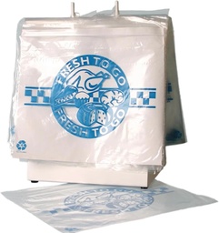 [DELI-BAG] Premium Blue Print Deli Bag 10x8" Pouch Zipper